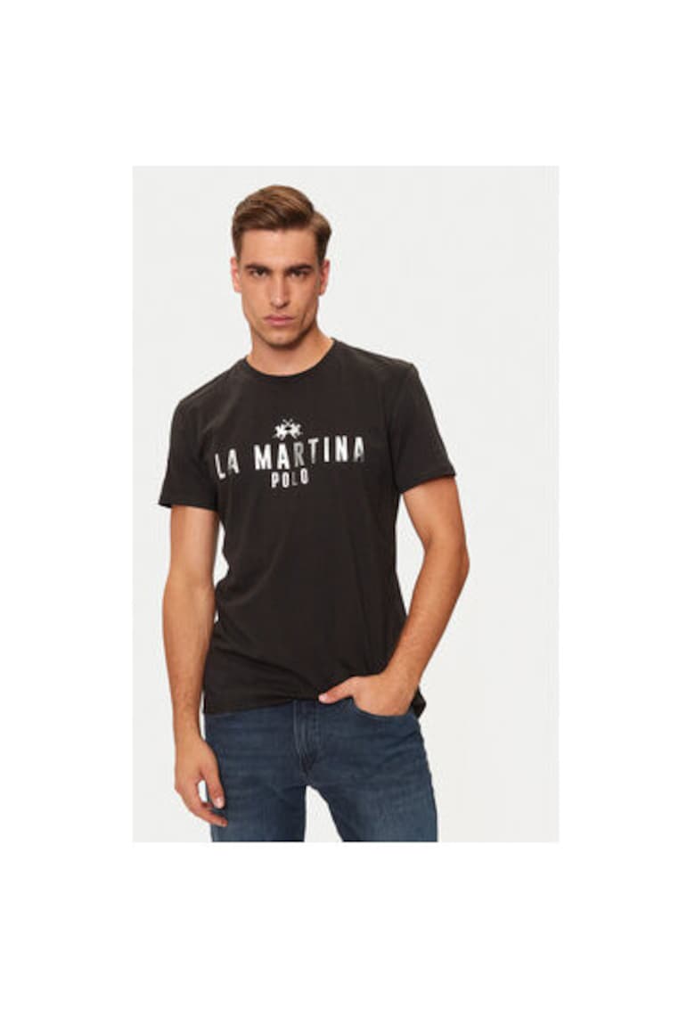 Tricou barbati -  304749506 - Bumbac - Negru