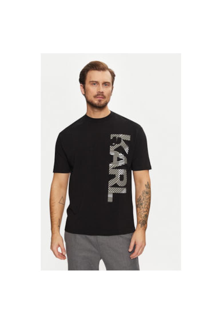 Tricou barbati - 304613258 - Bumbac organic - Negru Tricou barbati - 304613258 - Bumbac organic - Negru