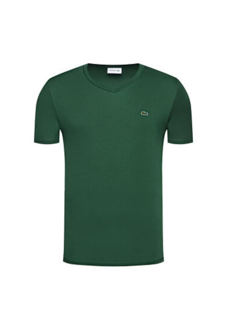 Lacoste Tricou barbati - 208450935 - Bumbac - XS INTL - Verde