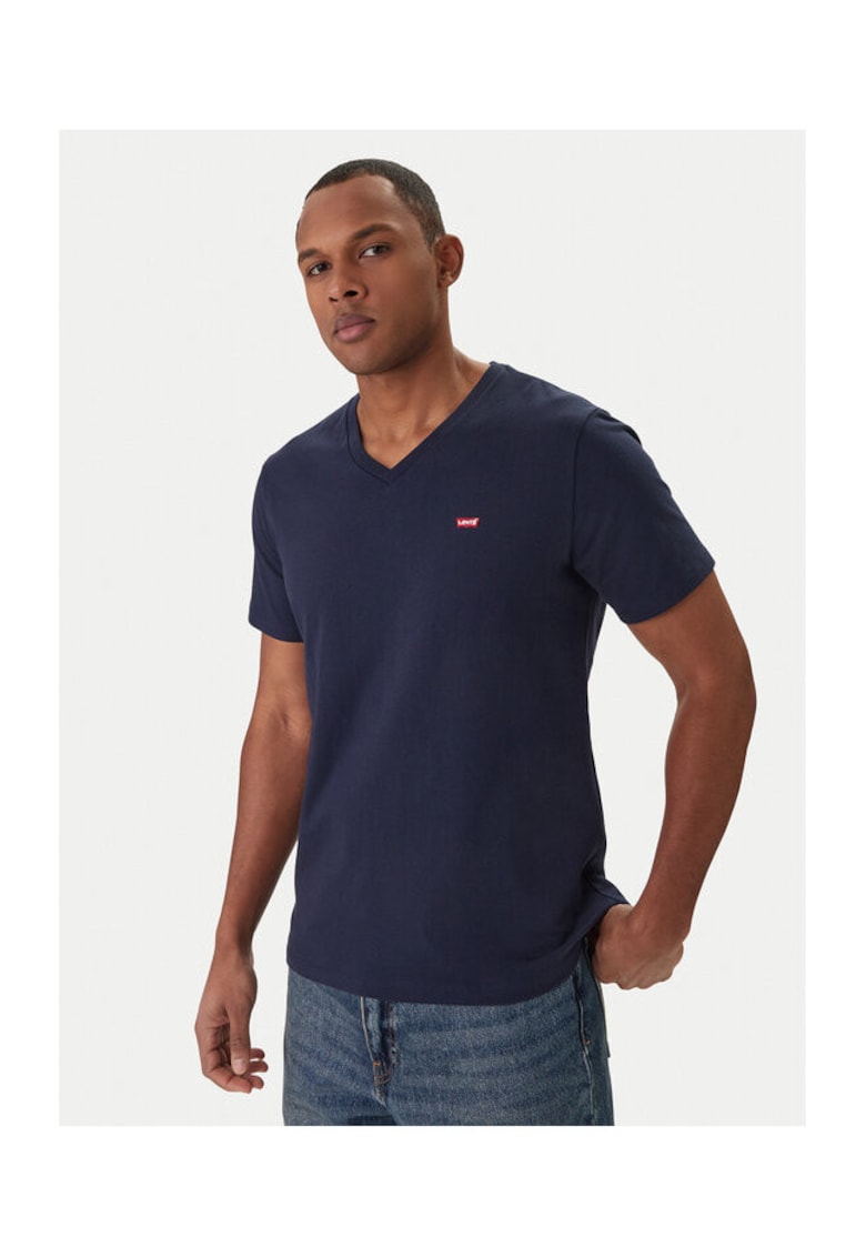 Levi's Tricou barbati - 207928602 - Bumbac - XS INTL - Albastru