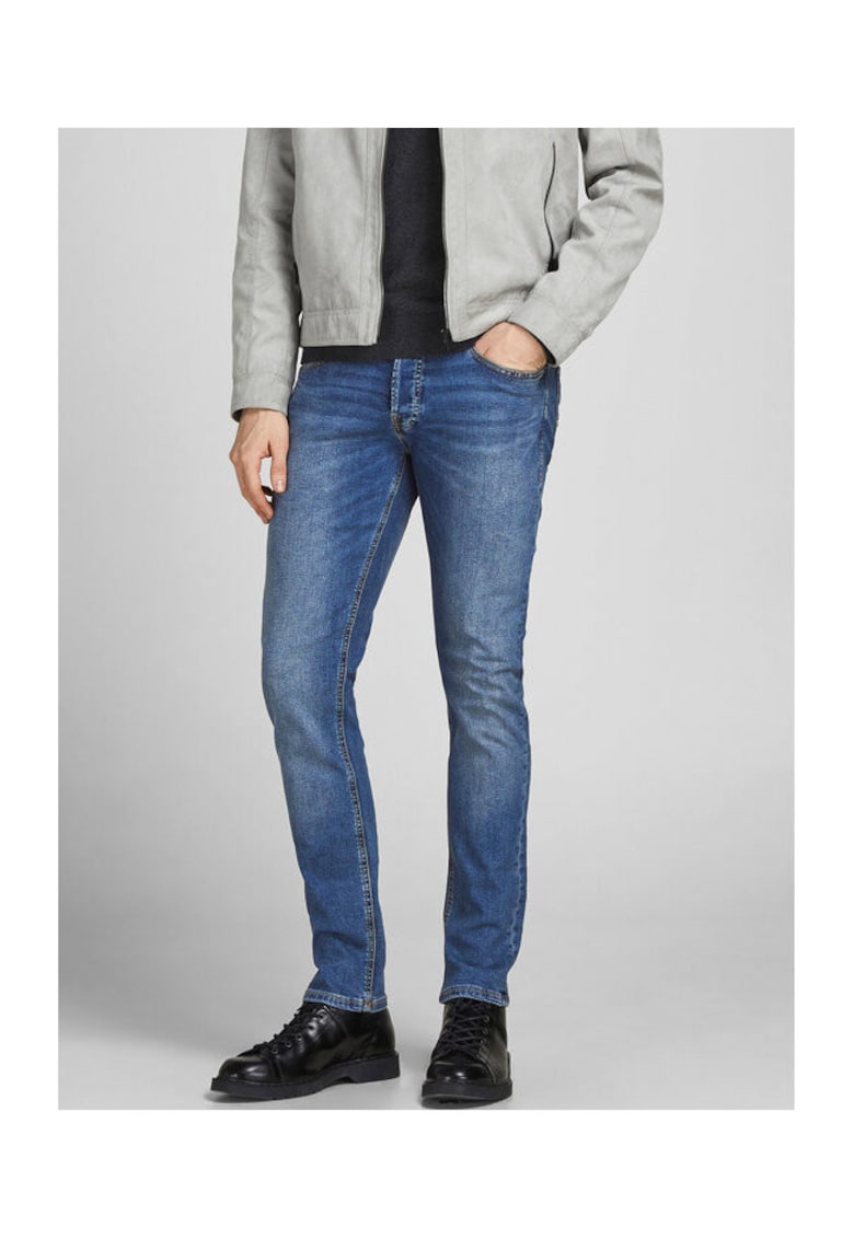 Blugi barbati - 209732450 - Bumbac - Albastru - Albastru