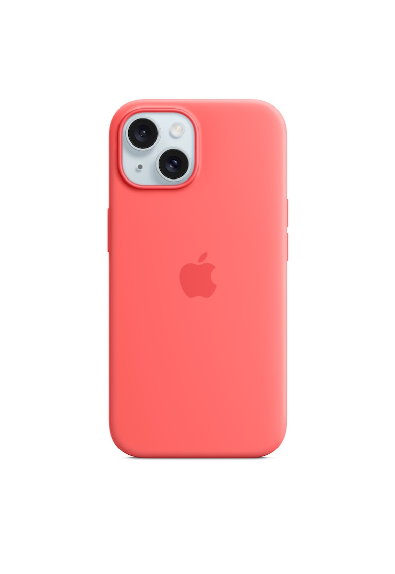 Husa de protectie Silicone Case with MagSafe pentru iPhone 15 - Guava