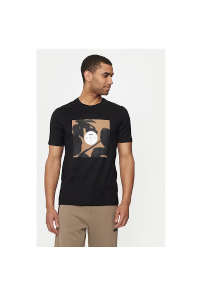 Tricou barbati -  303674359 - Bumbac - Negru