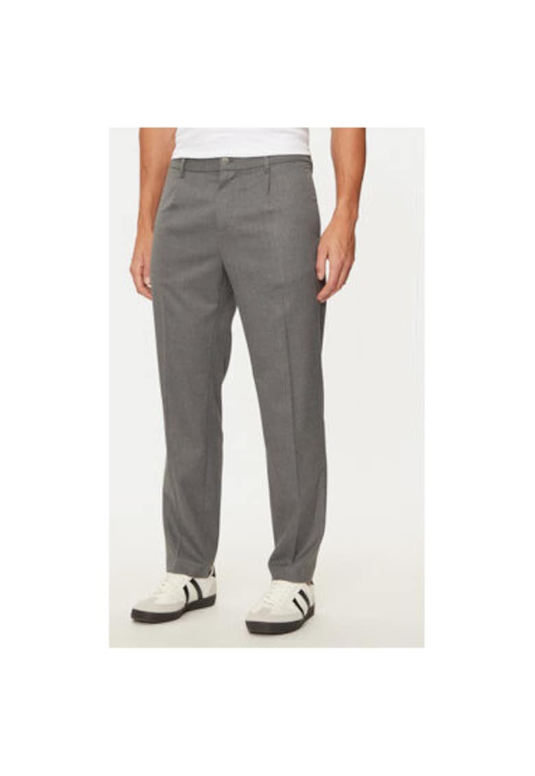 Pantaloni barbati -  304287329 - Poliester/Viscoza - Gri