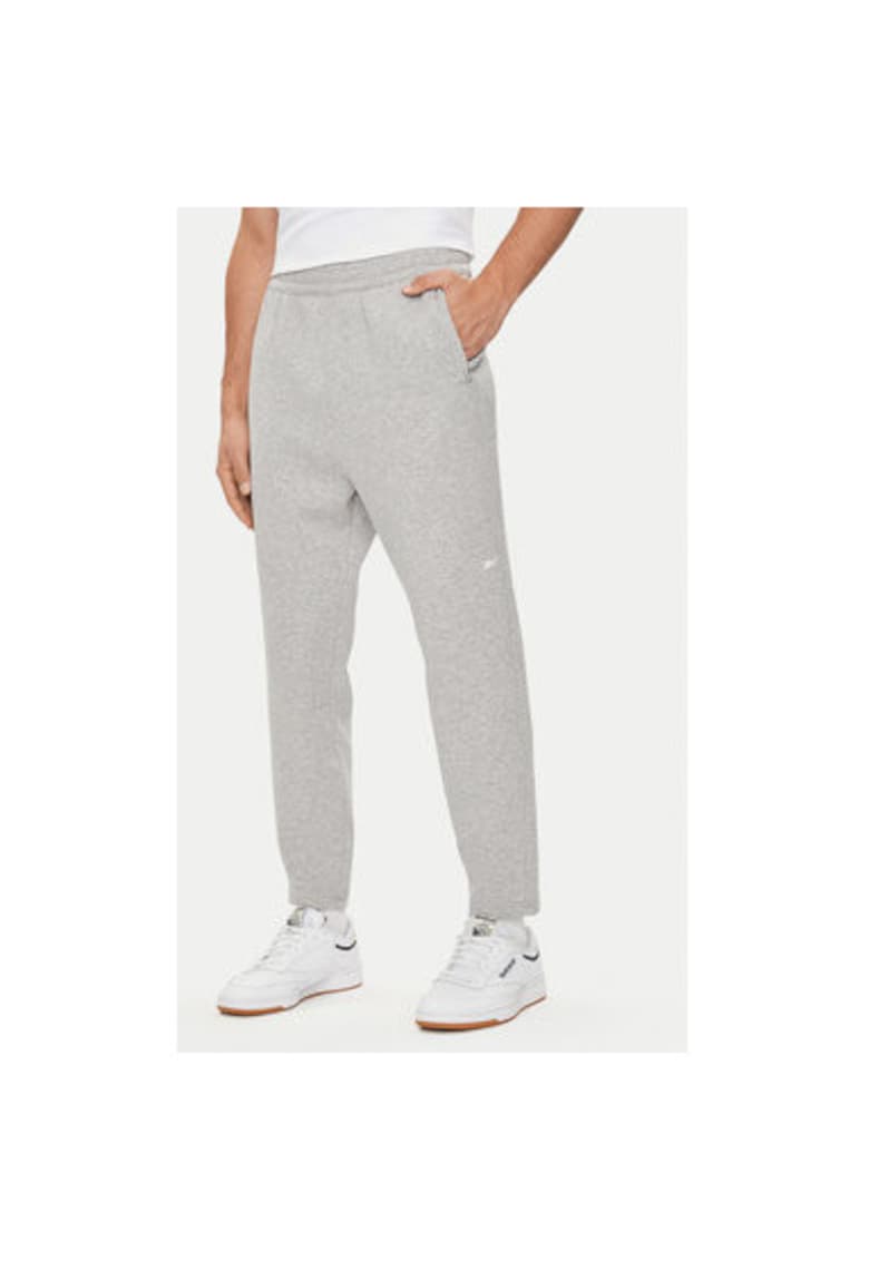 Pantaloni barbati - 304552359 - Bumbac - Gri - Gri