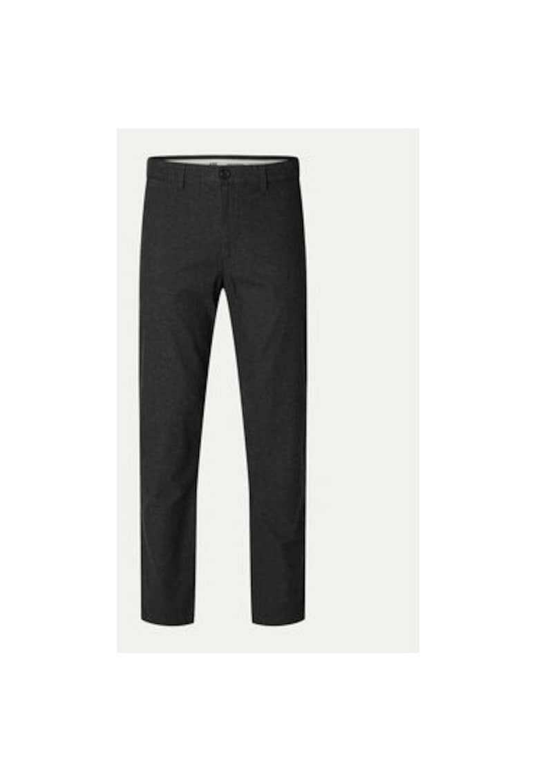 Pantaloni barbati - 304509834 - Bumbac organic - Gri - Gri