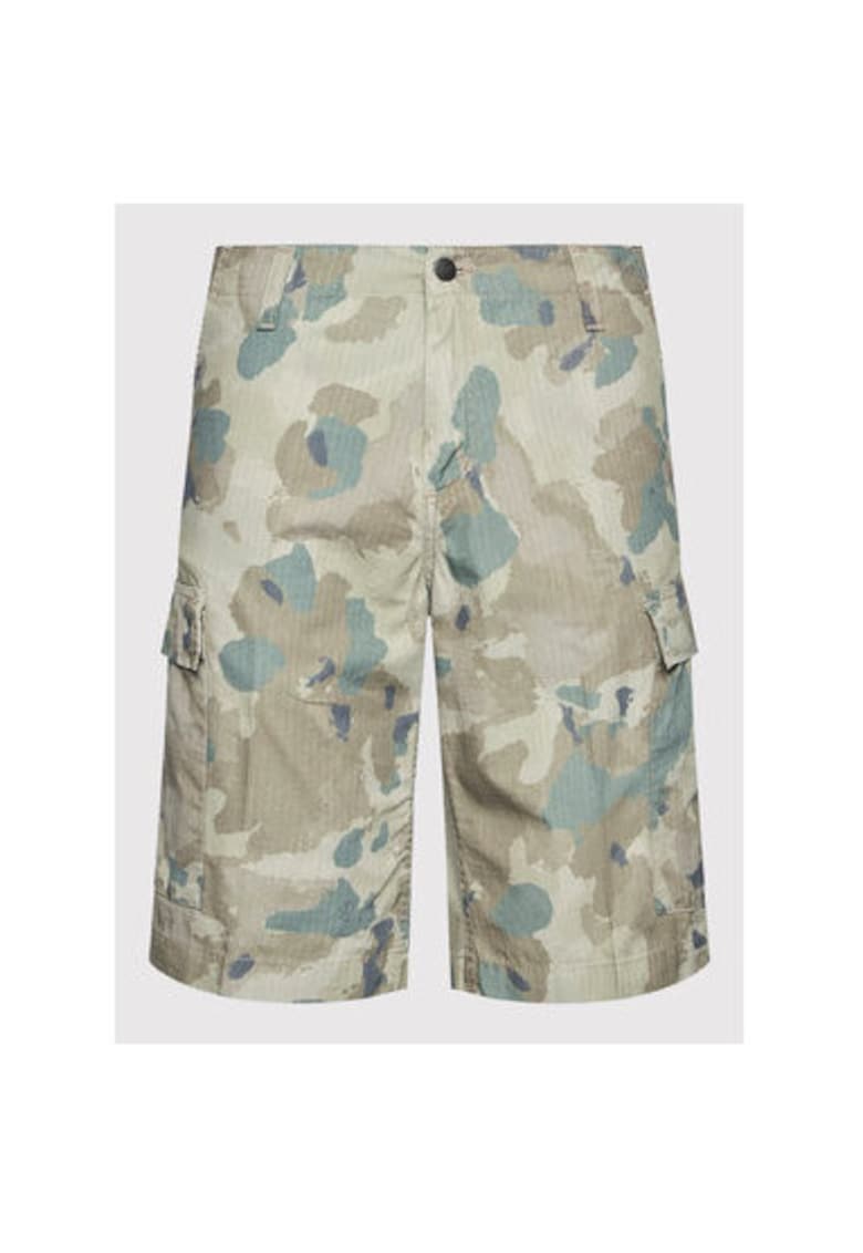 Pantaloni scurti barbati - 300977743 - Bumbac - Verde Pantaloni scurti barbati - 300977743 - Bumbac - Verde