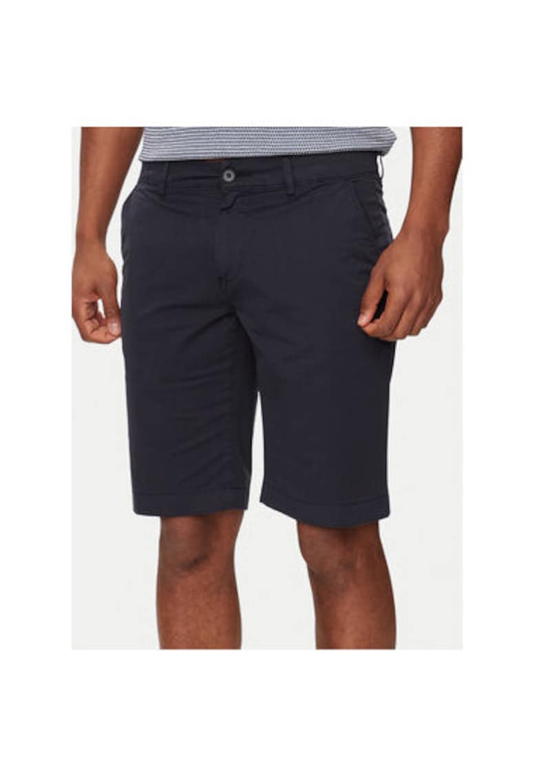 Pantaloni scurti barbati -  303666590 - Bumbac - Albastru