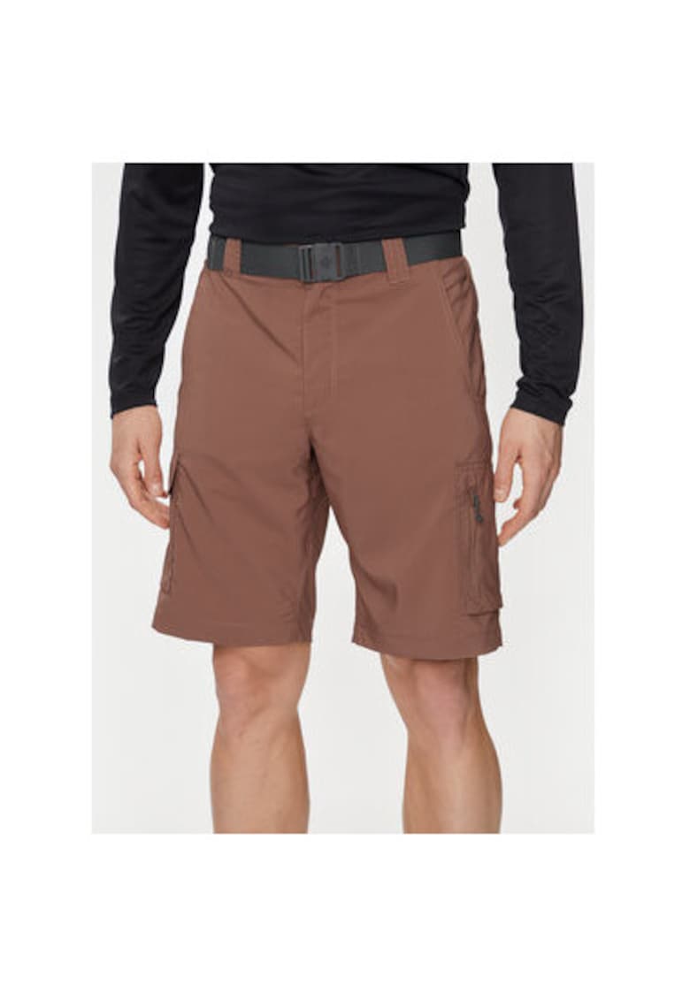 Pantaloni scurti barbati -  303383596 - Poliester reciclat - Maro