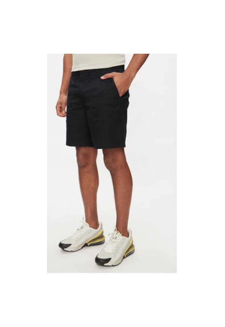 Pantaloni scurti barbati -  303384357 - Bumbac - Negru