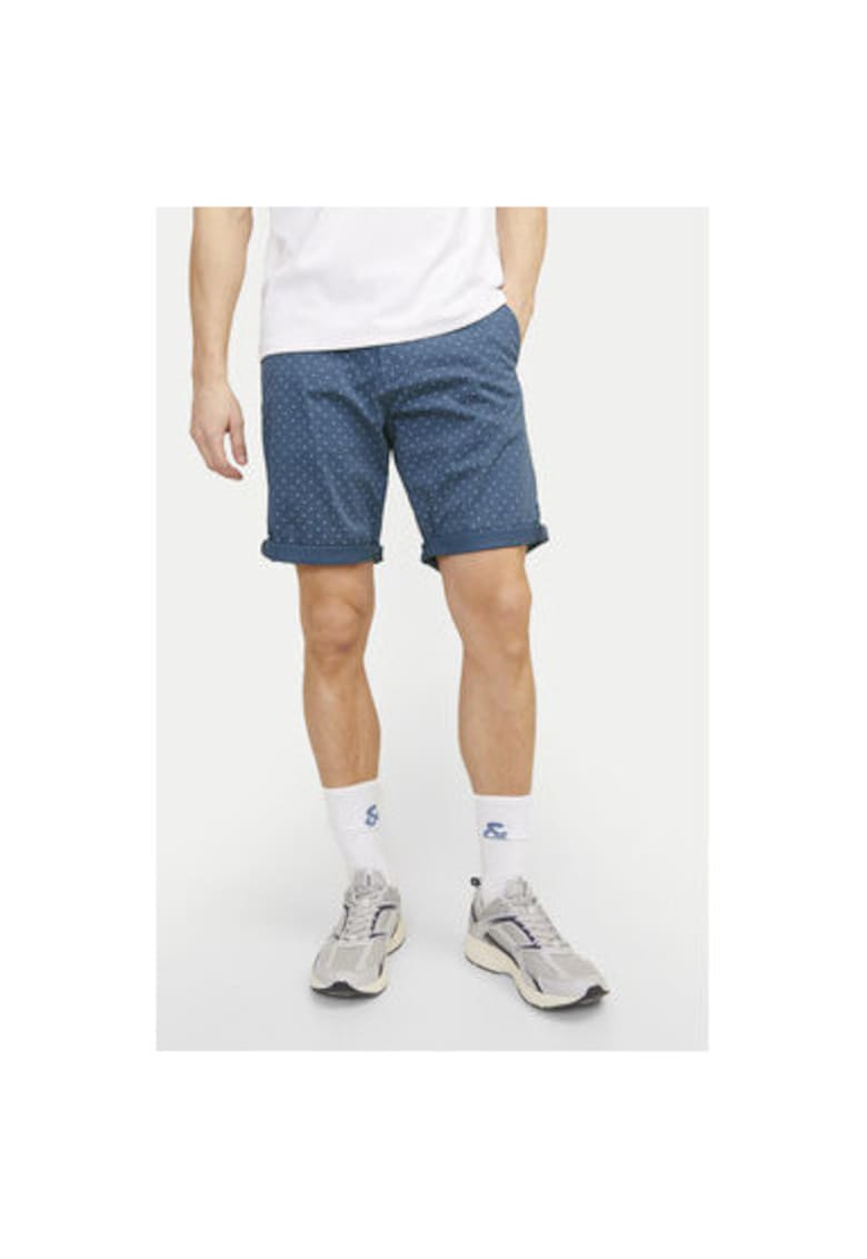 Jack & Jones Pantaloni scurti barbati - 304125805 - Bumbac - Albastru - Albastru