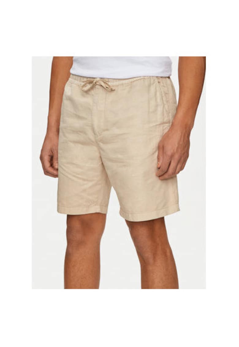 Pantaloni scurti barbati -  303665661 - In/Bumbac - Bej