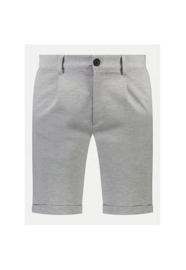 Pantaloni scurti barbati - 303585570 - Poliester/Poliamida/Viscoza - Gri Pantaloni scurti barbati - 303585570 - Poliester/Poliamida/Viscoza - Gri