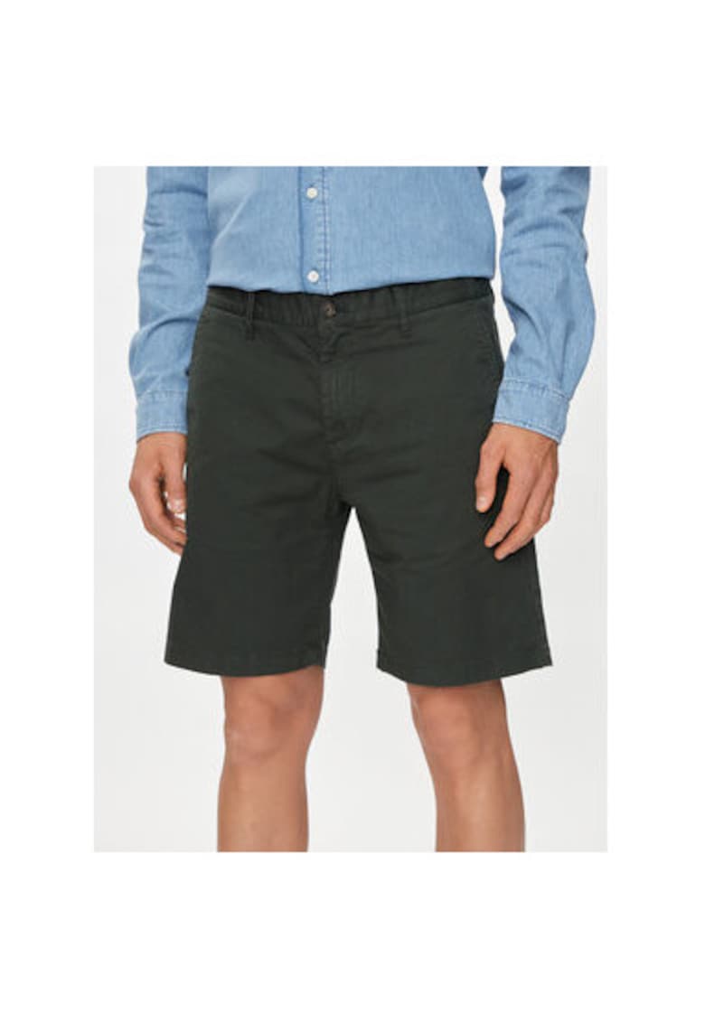 Pantaloni scurti barbati -  303612474 - Bumbac - Verde