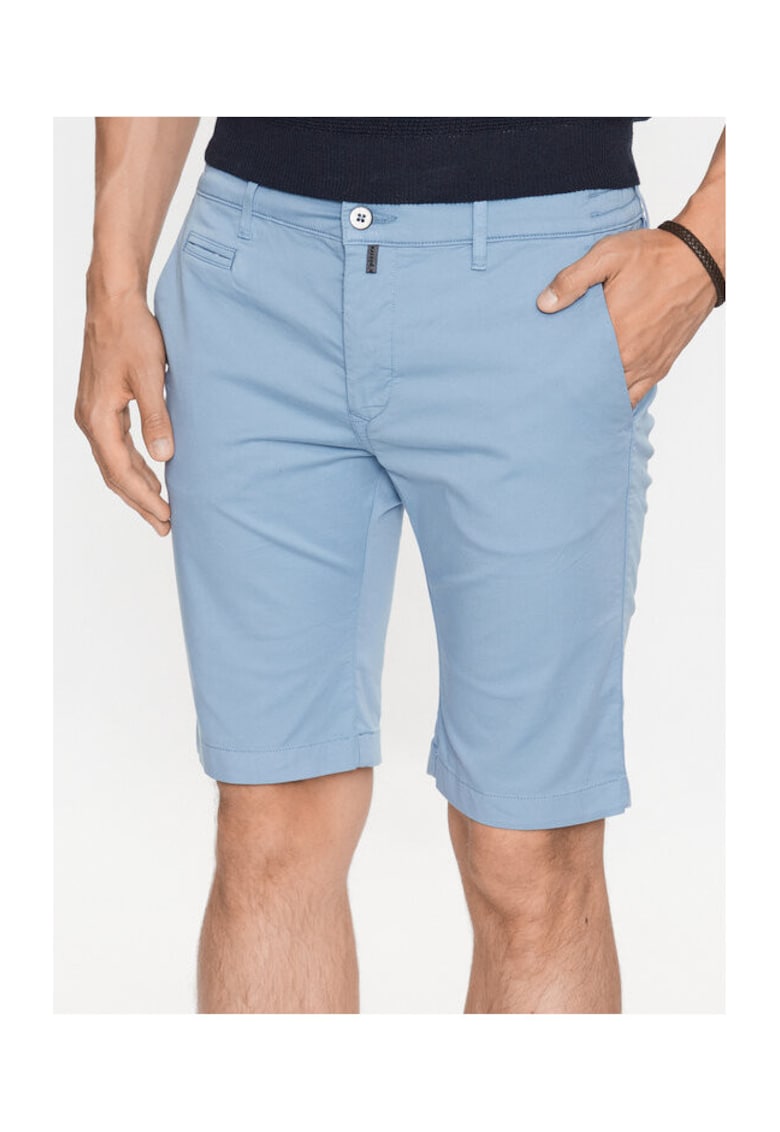 Pantaloni scurti barbati - 302454846 - Bumbac - 38 EU - Albastru