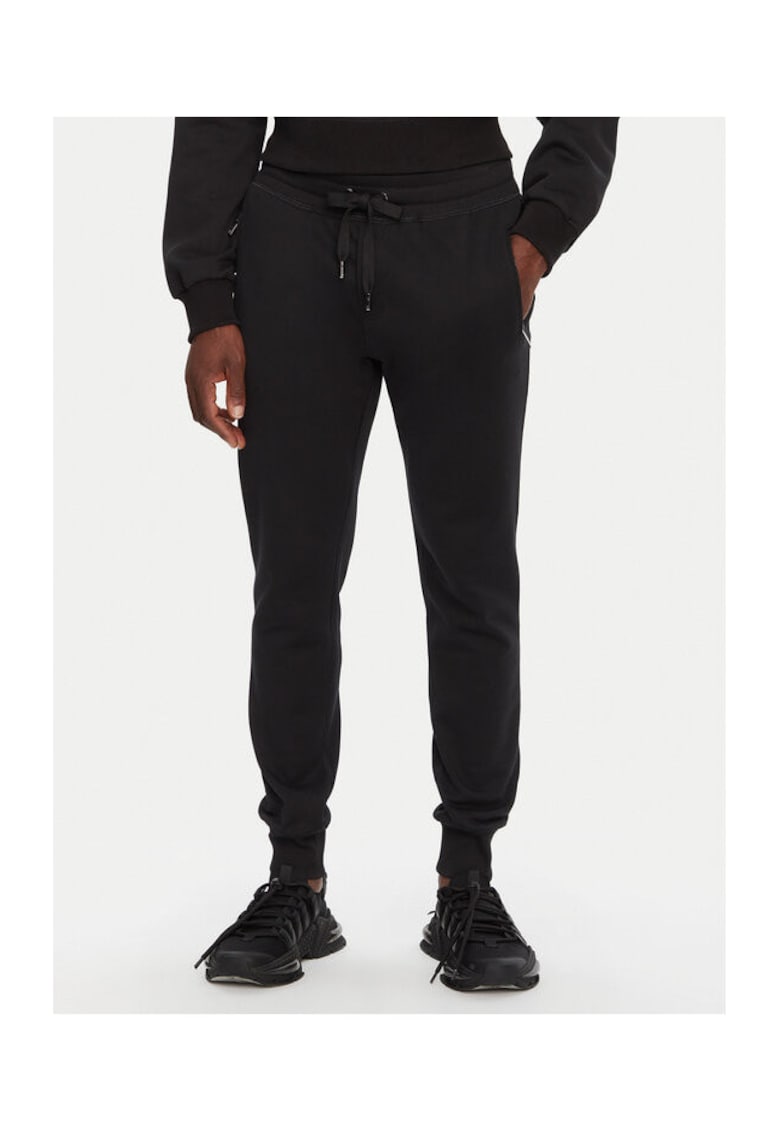 Pantaloni Barbati - 305314987 - Bumbac - Negru - Negru