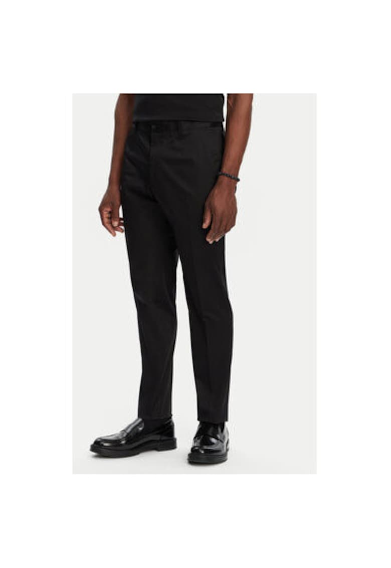 Pantaloni Barbati - 305315151 - Bumbac - Elastan - 52 - Negru