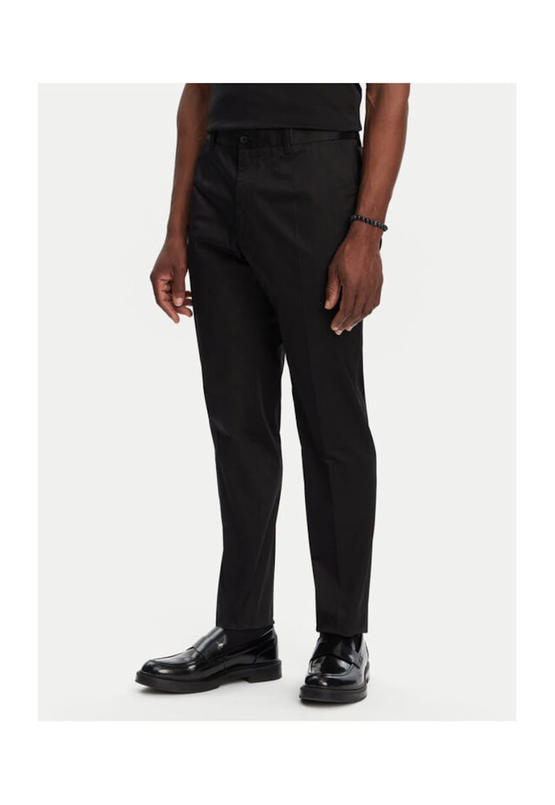 Pantaloni Barbati - 305315151 - Bumbac - Elastan - 52 - Negru