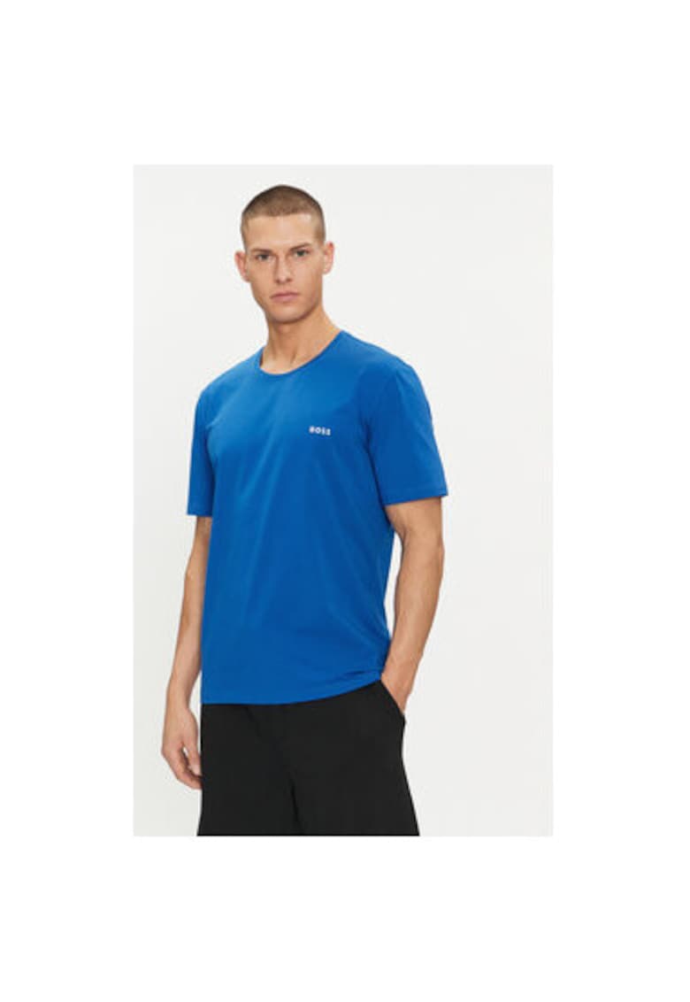 Tricou barbati -  303673208 - Bumbac - Albastru