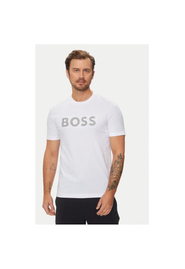 Tricou barbati - 304018565 - Bumbac - Alb Tricou barbati - 304018565 - Bumbac - Alb