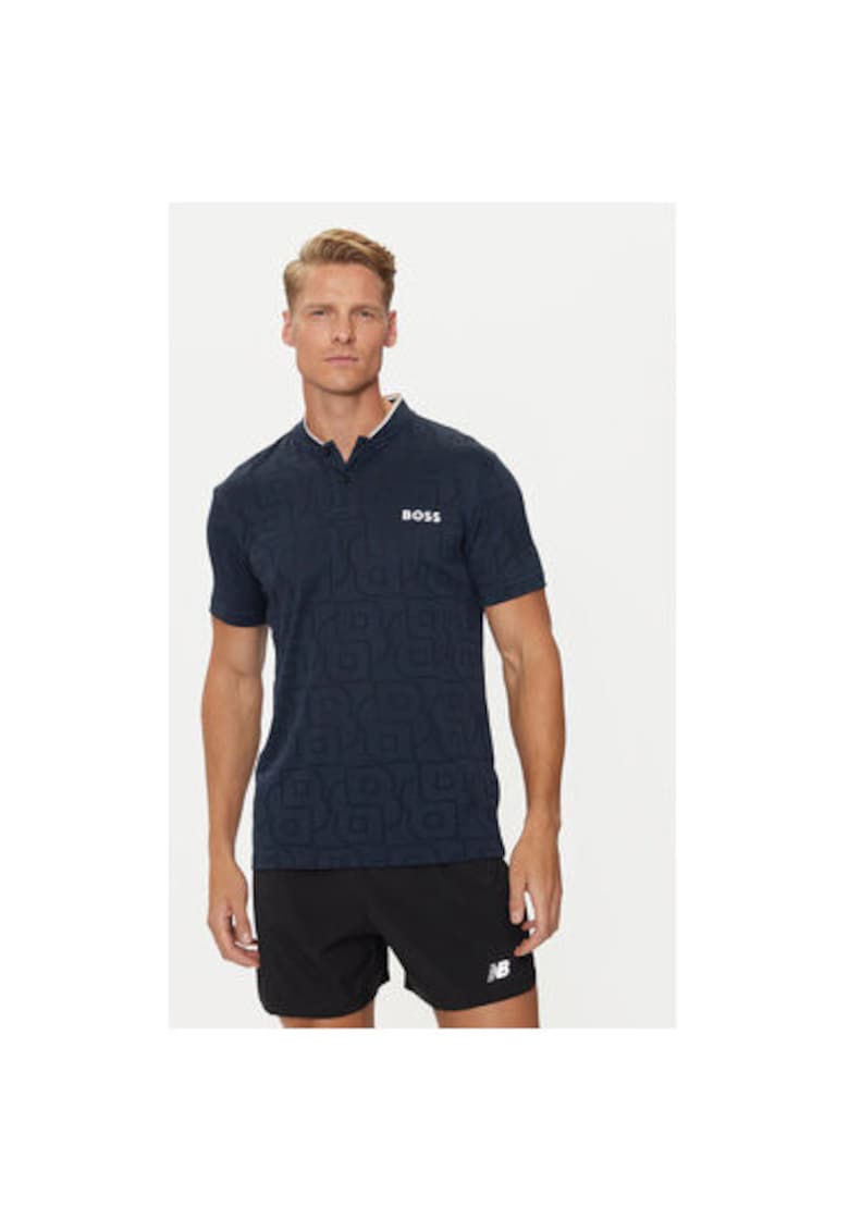 Tricou barbati - 304020872 - Poliester - Albastru Tricou barbati - 304020872 - Poliester - Albastru