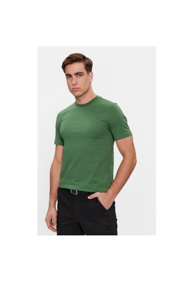 Tricou barbati - 303638184 - Bumbac - M INTL - Verde