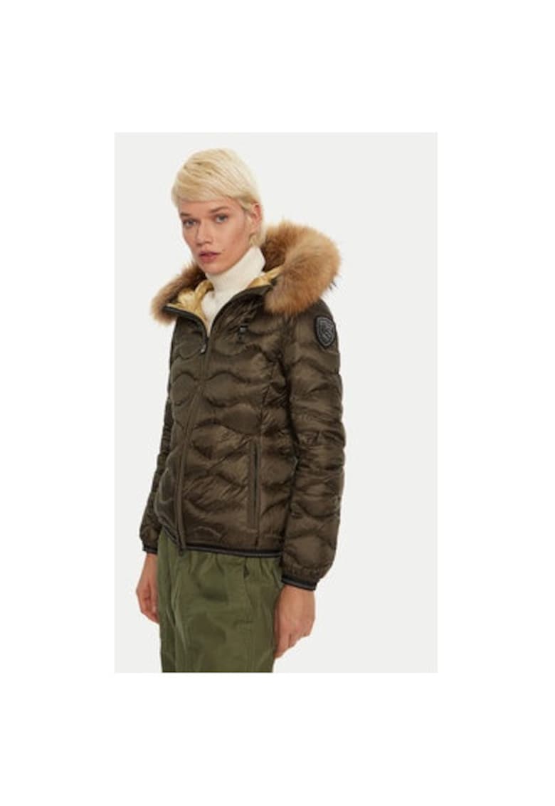 Geaca dama -  304445583 - Poliamida - Verde