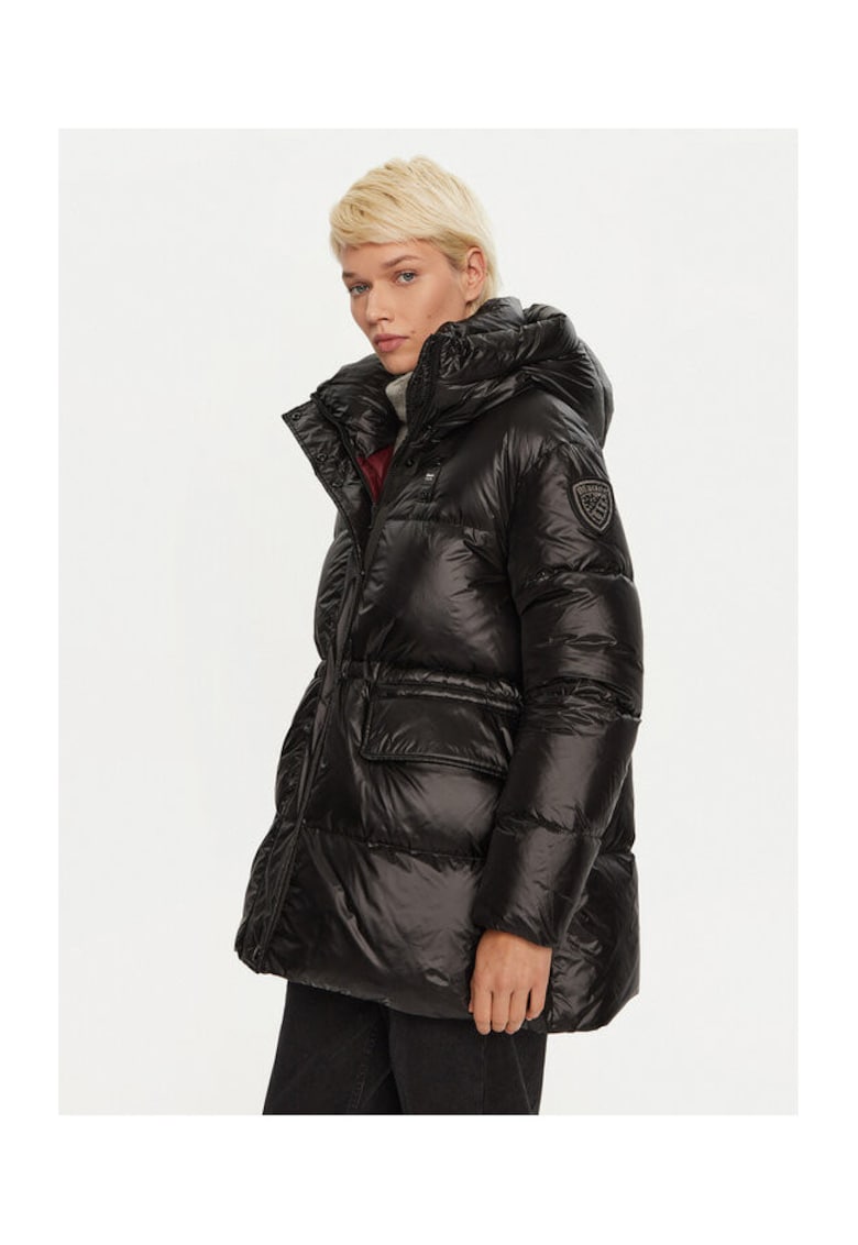 Geaca dama - 304445477 - Poliamida - Negru - Negru