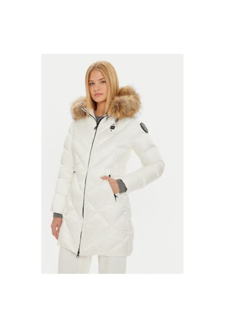 Geaca dama -  304445736 - Poliamida - Alb