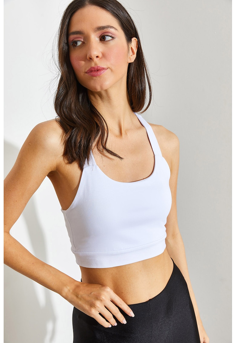 Top crop racerback