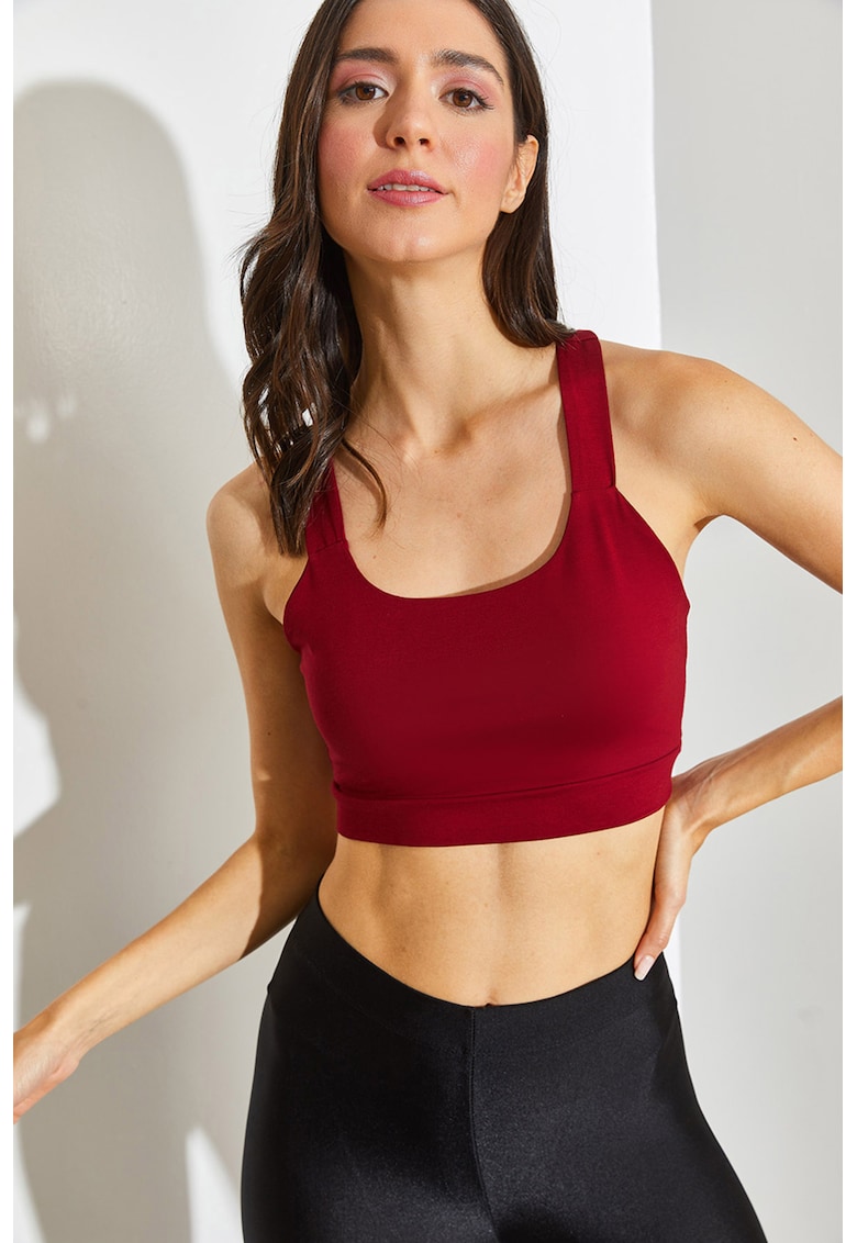 Top crop racerback