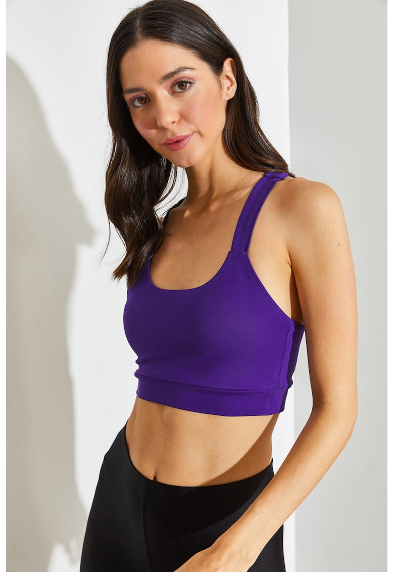 Top crop racerback