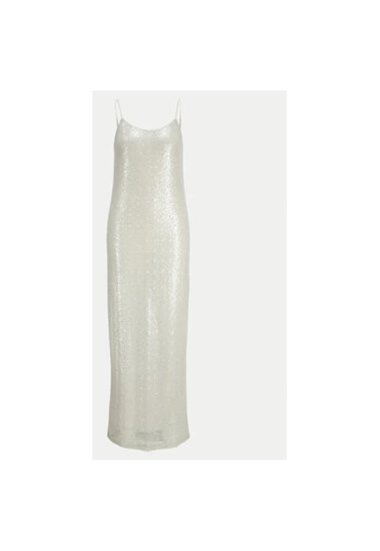 Rochie dama - 304819551 - Poliester - Argintiu - Argintiu
