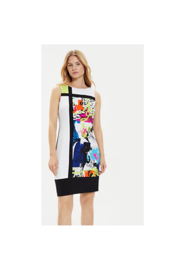 Rochie dama - 303838898 - Poliester - Multicolor - Multicolor