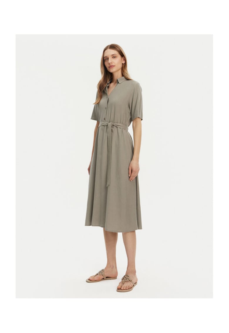 Rochie dama - 304913273 - Viscoza/In - L INTL - Bej - Bej