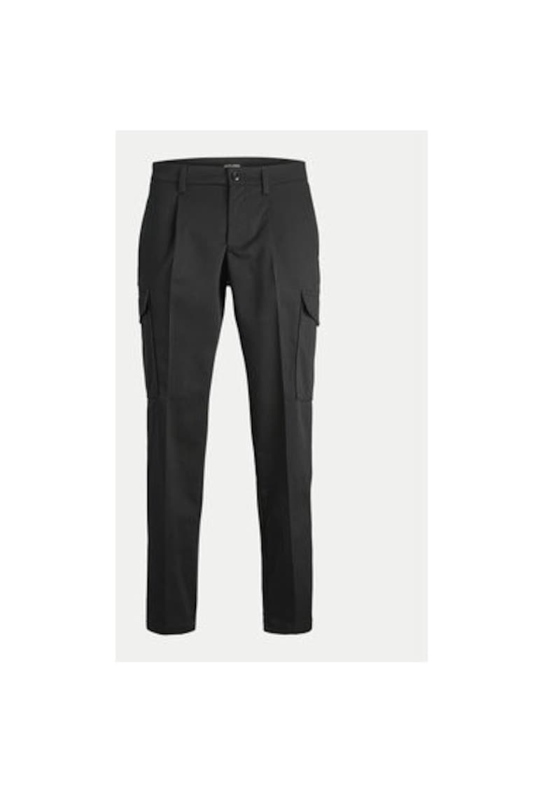 Pantaloni barbati -  304599033 - Poliester/Bumbac - Negru