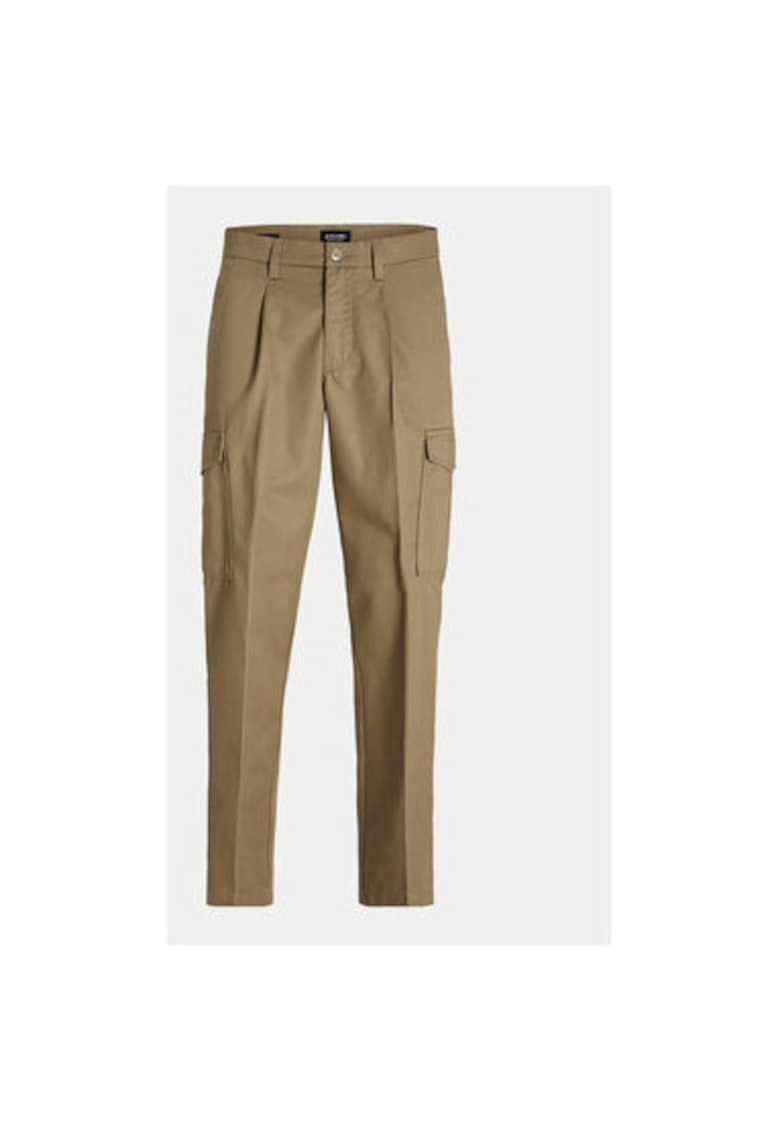 Pantaloni barbati -  304599064 - Poliester/Bumbac - Maro