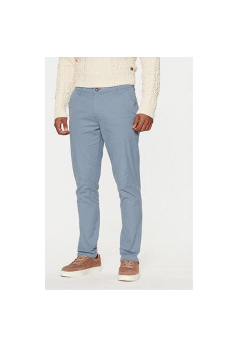 Pantaloni barbati - 304782282 - Bumbac/Bumbac - Albastru