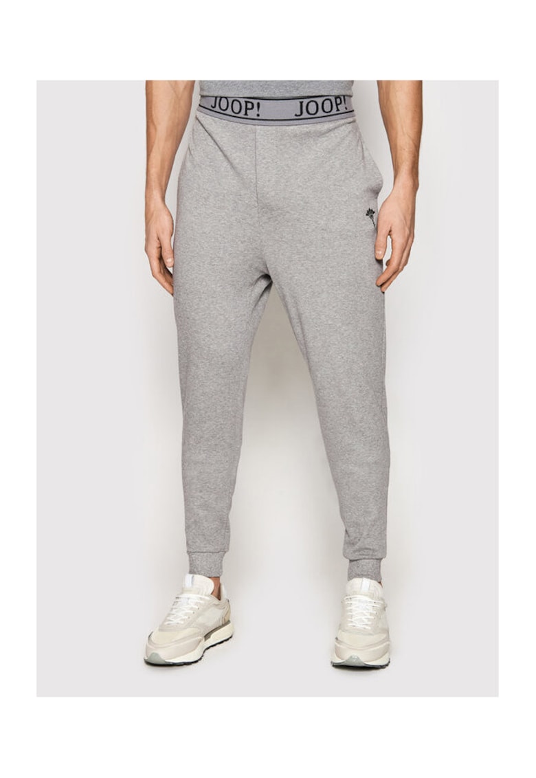 Pantaloni barbati - 209835236 - Bumbac - Gri - Gri