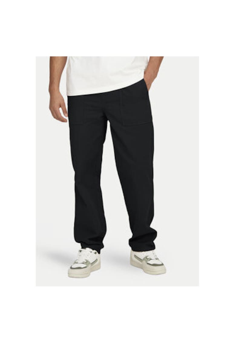 Pantaloni barbati -  304493409 - Bumbac - Negru