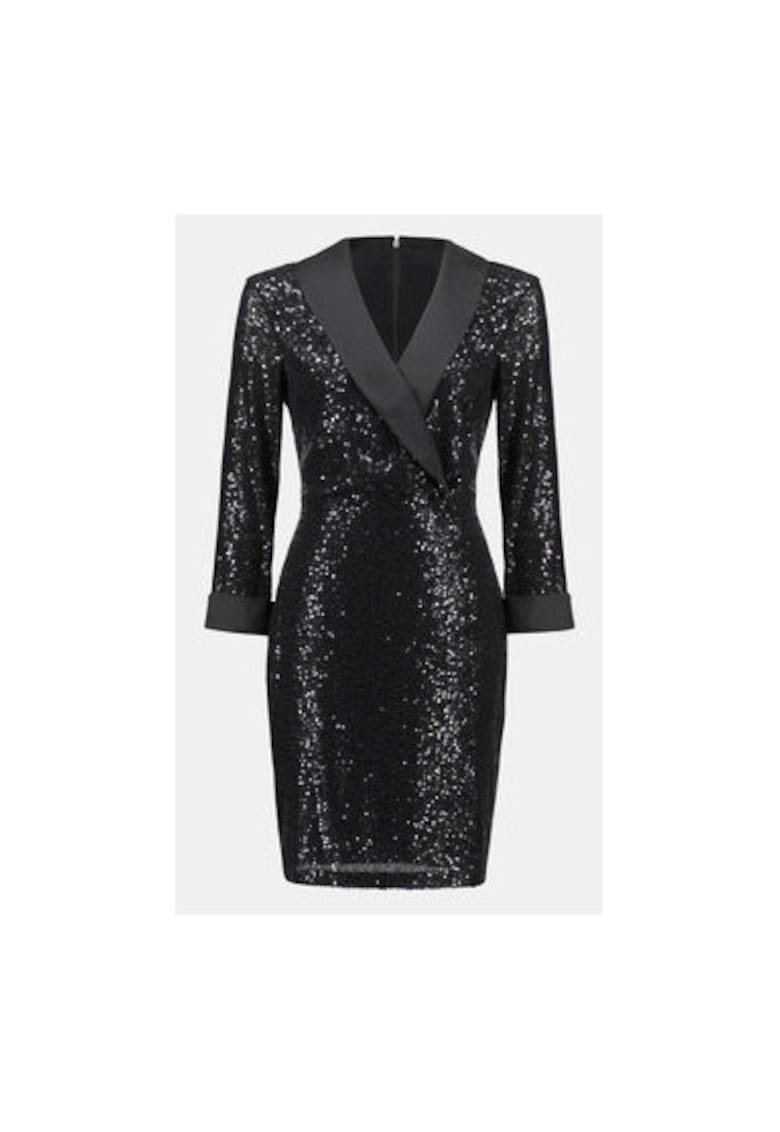 Rochie dama -  303594527 - Poliester - Negru