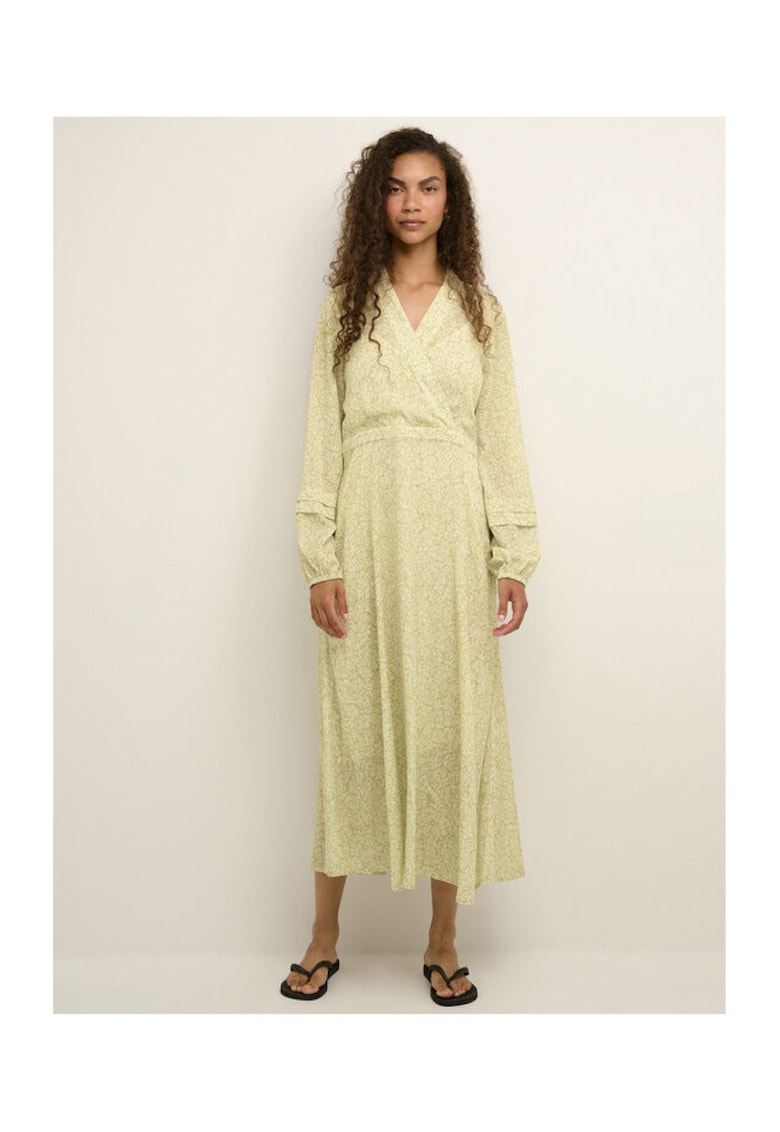 Rochie dama - 302183562 - Poliester - Verde - Verde