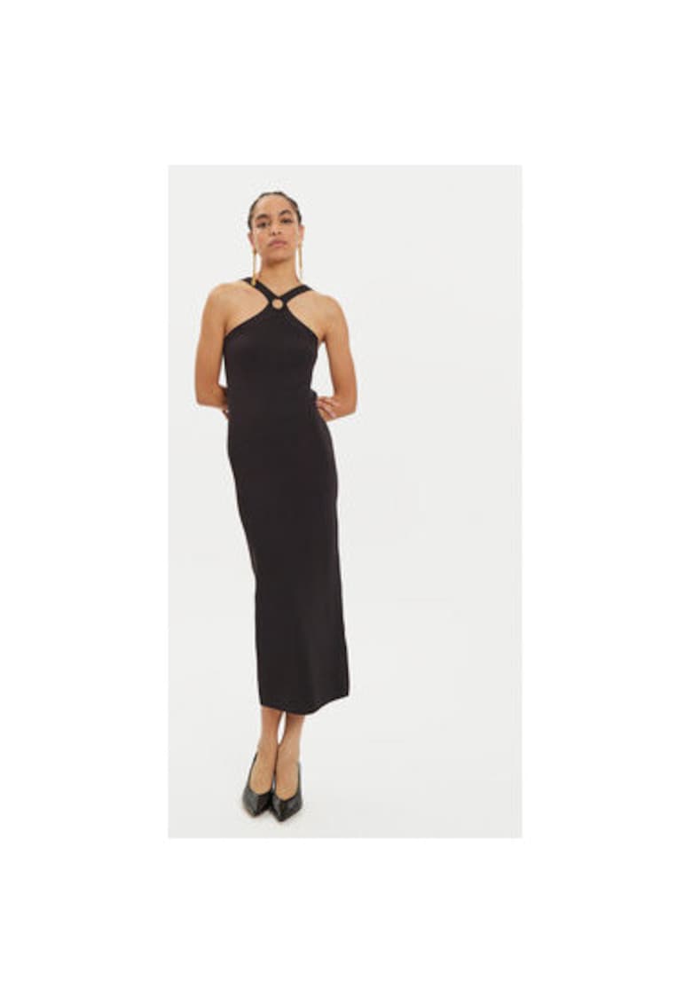 Rochie dama -  304176555 - Viscoza/Poliester - Negru