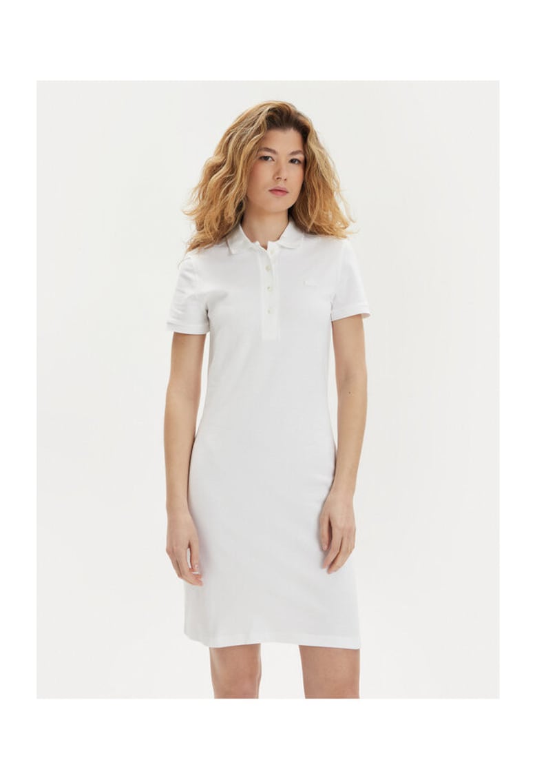 Rochie dama - 206963970 - Bumbac - Alb - Alb
