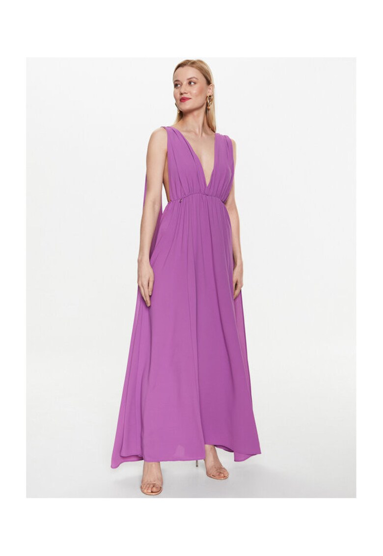 Rochie dama - 302819072 - Poliester - Violet - Violet