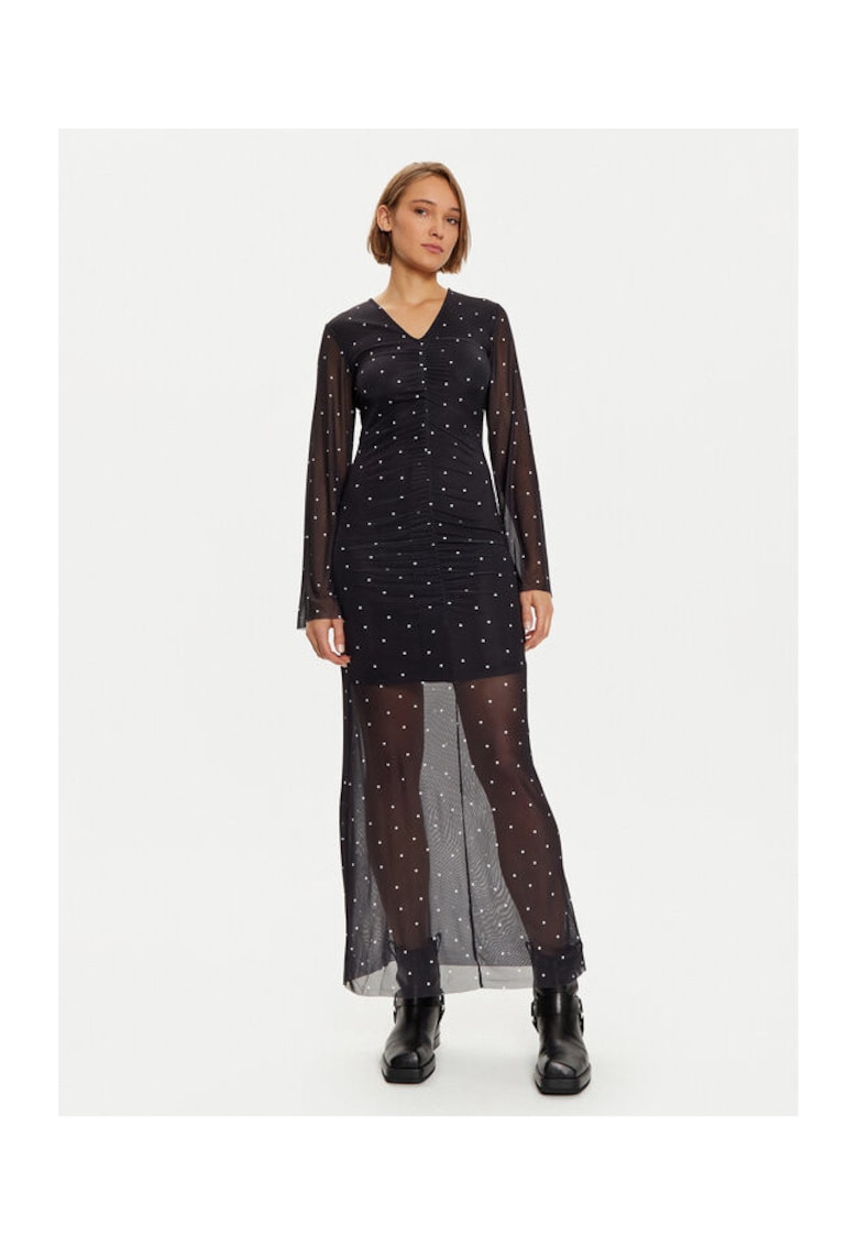 Rochie dama - 304176821 - Poliester - Negru - Negru