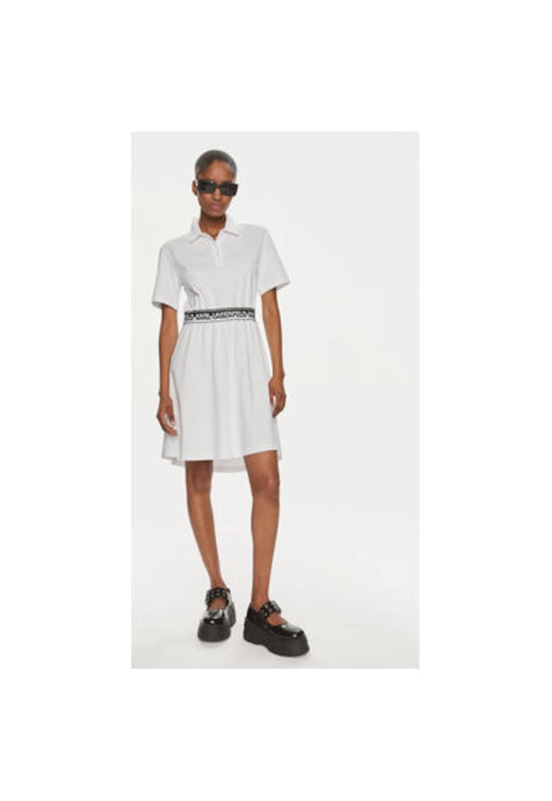 Rochie dama - 303502560 - Bumbac organic - Alb Rochie dama - 303502560 - Bumbac organic - Alb