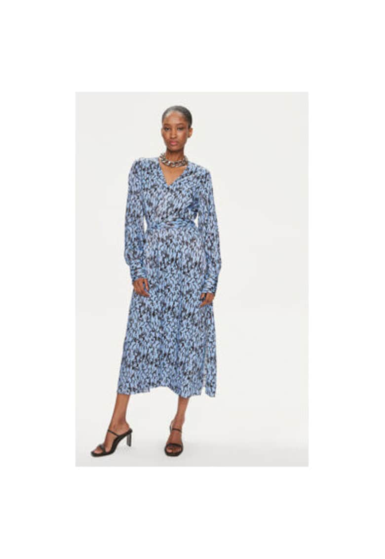 Rochie dama -  303641368 - Viscoza - Albastru