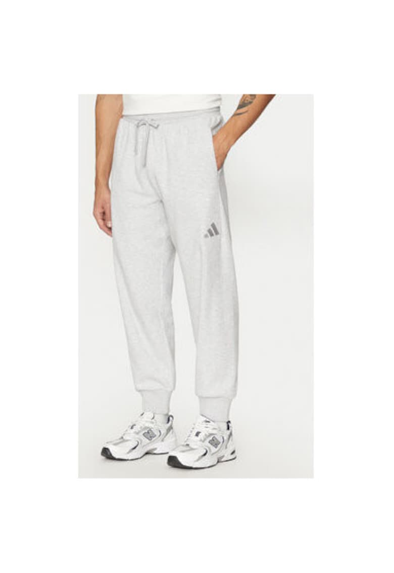 Pantaloni barbati - 303986537 - Bumbac - Gri - Gri