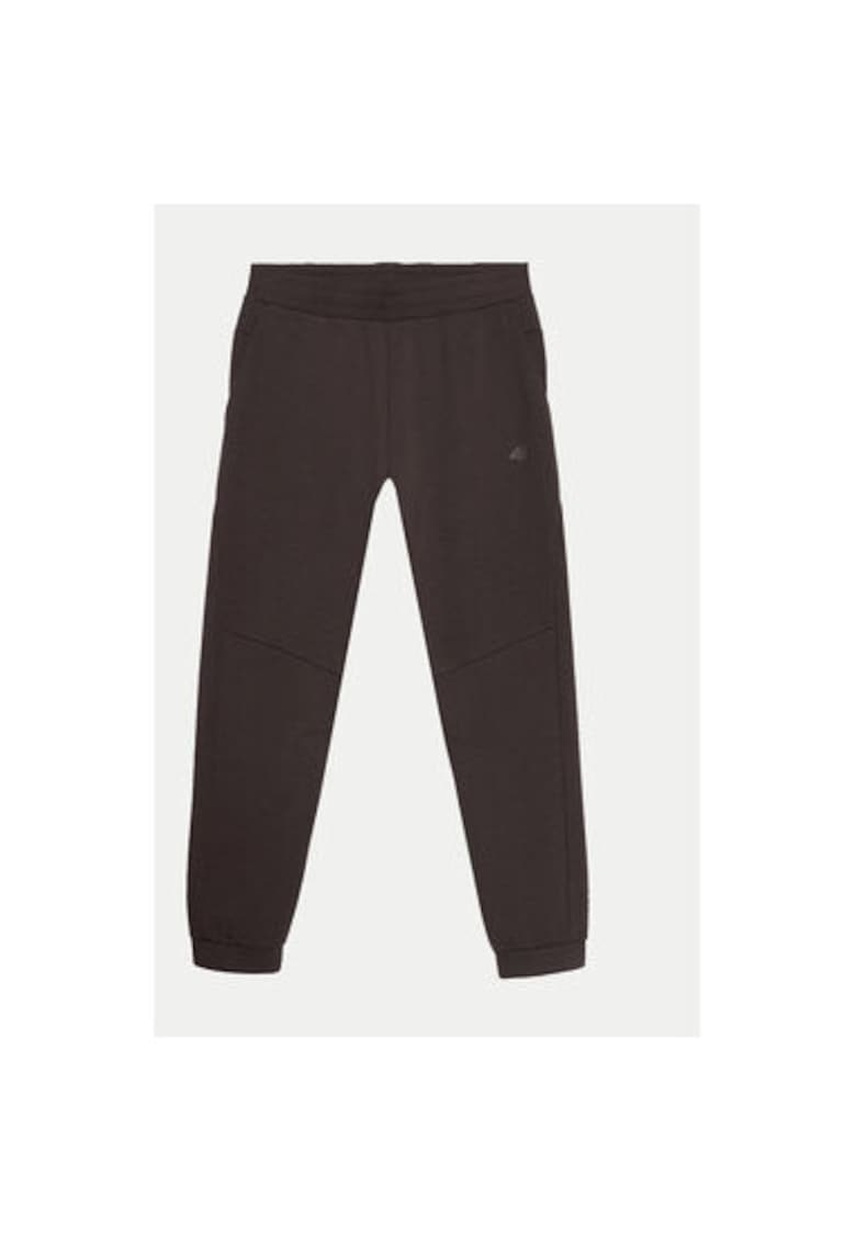Pantaloni barbati - 303823283 - Poliester/Bumbac - Maro - Maro